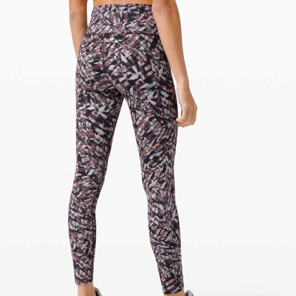 Lululemon Fast and Free Tight II 25" Nulux size 6 - Picture 2 of 8